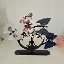 Load image into Gallery viewer, Yoga Lady - 4 Butterflies
