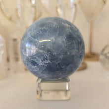 Load image into Gallery viewer, Blue Calcite Sphere
