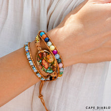 Load image into Gallery viewer, Warrior Goddess Wrap Bracelet
