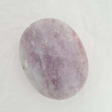 Load image into Gallery viewer, Pink Tourmaline in Quartz and Lepidolite Palmstone
