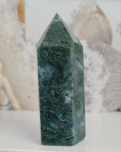Load image into Gallery viewer, Moss Agate Tower
