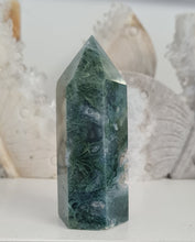 Load image into Gallery viewer, Moss Agate Tower
