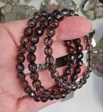 Load image into Gallery viewer, Smoky Quartz Faceted Bracelet
