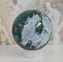 Load image into Gallery viewer, Moss Agate Sphere
