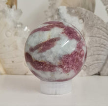 Load image into Gallery viewer, Pink Tourmaline Sphere

