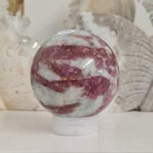 Load image into Gallery viewer, Pink Tourmaline Sphere
