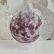 Load image into Gallery viewer, Pink Tourmaline Sphere
