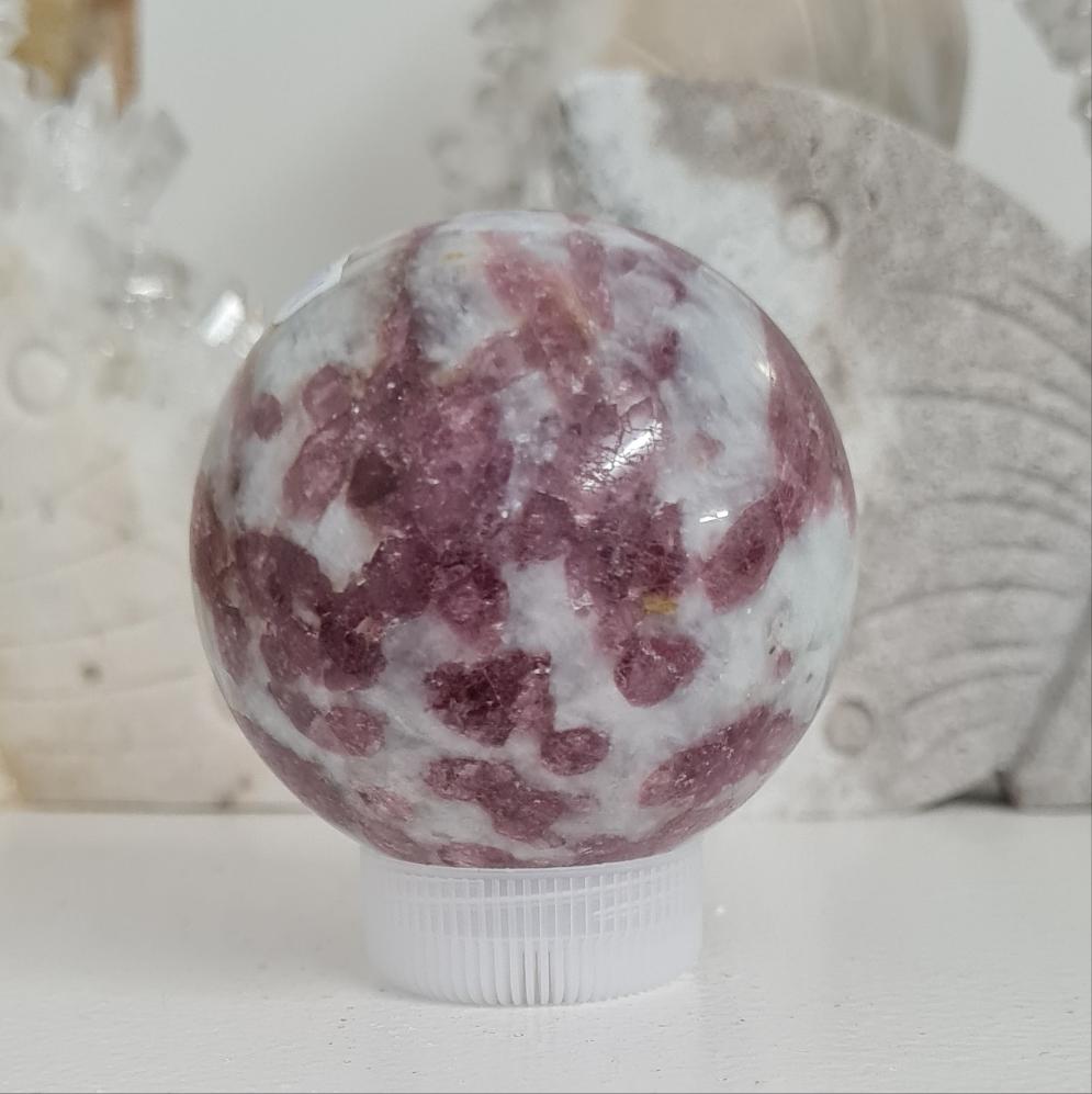 Pink Tourmaline Sphere