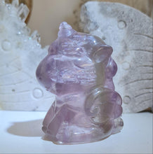 Load image into Gallery viewer, Fluorite with Mica Unicorn
