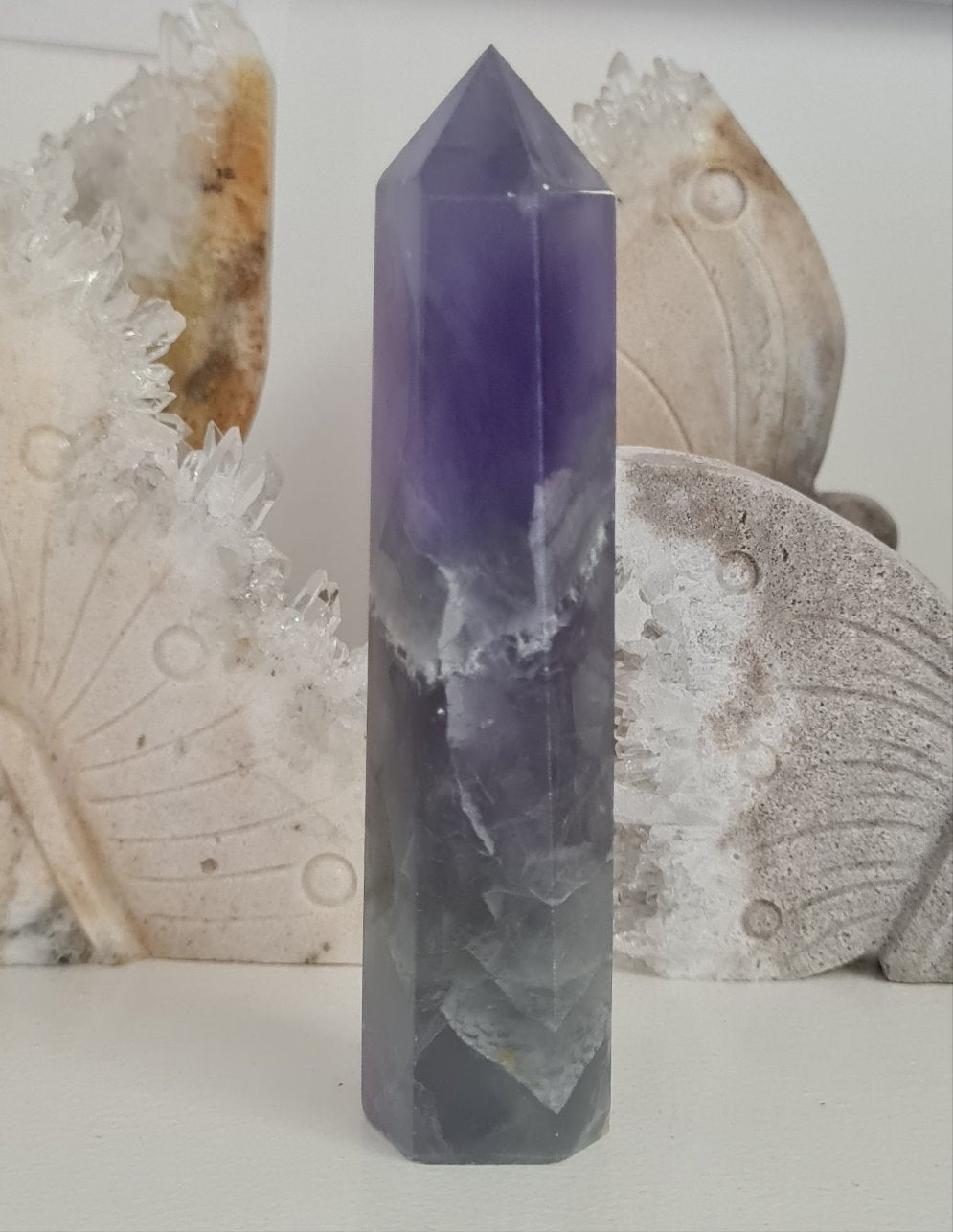 Lavender Fluorite Tower