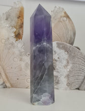 Load image into Gallery viewer, Lavender Fluorite Tower
