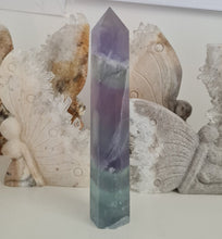 Load image into Gallery viewer, Lavender Fluorite Tower
