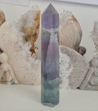 Load image into Gallery viewer, Lavender Fluorite Tower

