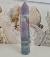 Load image into Gallery viewer, Lavender Fluorite Tower

