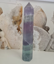 Load image into Gallery viewer, Lavender Fluorite Tower
