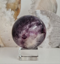 Load image into Gallery viewer, Purple Fluorite Sphere
