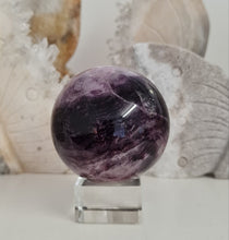 Load image into Gallery viewer, Purple Fluorite Sphere
