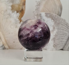 Load image into Gallery viewer, Purple Fluorite Sphere
