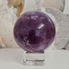Load image into Gallery viewer, Purple Fluorite Sphere
