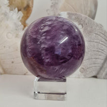 Load image into Gallery viewer, Purple Fluorite Sphere
