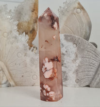 Load image into Gallery viewer, Carnelian Flower Agate Tower
