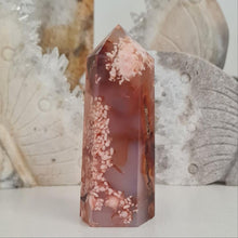 Load image into Gallery viewer, Carnelian Flower Agate Tower
