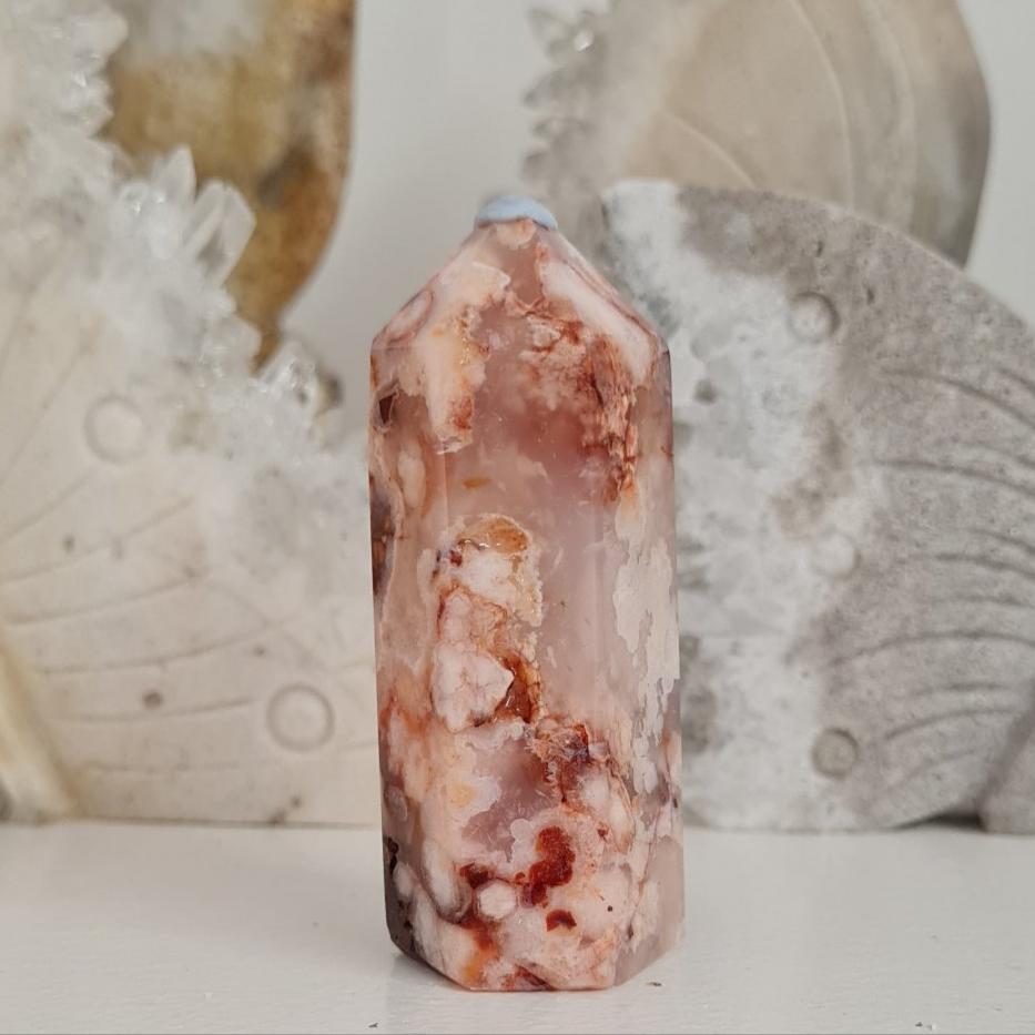 Flower Agate - Pink