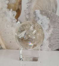 Load image into Gallery viewer, Citrine Sphere with Rainbows
