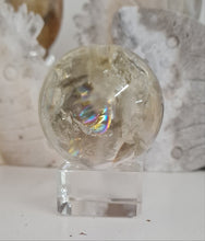 Load image into Gallery viewer, Citrine Sphere with Rainbows
