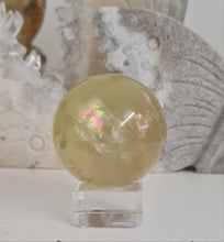 Load image into Gallery viewer, Citrine Sphere with Rainbows
