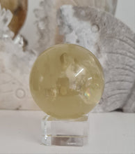 Load image into Gallery viewer, Citrine Sphere with Rainbows
