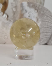 Load image into Gallery viewer, Citrine Sphere with Rainbows

