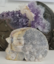 Load image into Gallery viewer, Sphalerite Aura Skull

