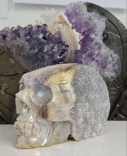 Load image into Gallery viewer, Sphalerite Aura Skull
