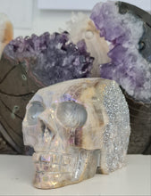 Load image into Gallery viewer, Sphalerite Aura Skull
