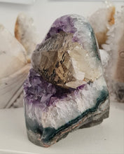 Load image into Gallery viewer, Amethyst with Calcite Inclusions

