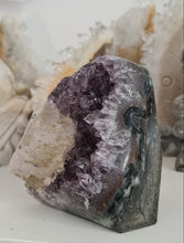 Load image into Gallery viewer, Amethyst with Calcite Inclusions
