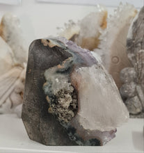 Load image into Gallery viewer, Amethyst with Calcite Inclusions
