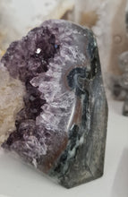 Load image into Gallery viewer, Amethyst with Calcite Inclusions
