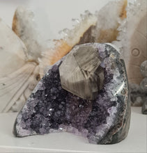 Load image into Gallery viewer, Amethyst with Calcite Inclusions
