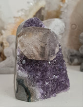 Load image into Gallery viewer, Amethyst with Calcite Inclusions
