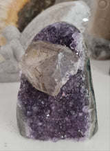 Load image into Gallery viewer, Amethyst with Calcite Inclusions
