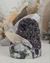 Load image into Gallery viewer, Amethyst with Calcite Inclusions
