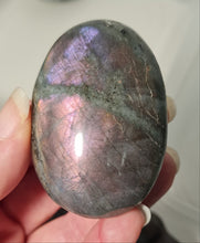 Load image into Gallery viewer, Purple Labradorite Palmstone

