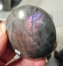 Load image into Gallery viewer, Purple Labradorite Palmstone
