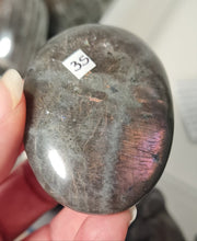 Load image into Gallery viewer, Purple Labradorite Palmstone
