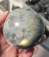 Load image into Gallery viewer, Purple Labradorite Sphere
