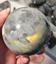 Load image into Gallery viewer, Purple Labradorite Sphere
