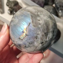 Load image into Gallery viewer, Purple Labradorite Sphere
