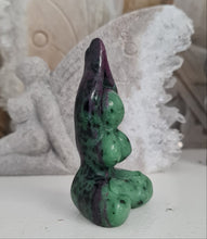 Load image into Gallery viewer, Ruby Zoisite Yoga Lady
